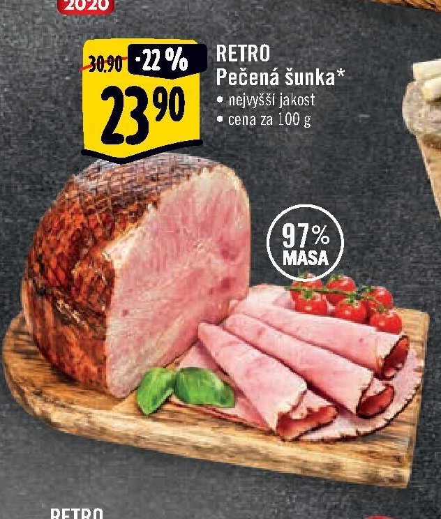 RETRO Pečená šunka