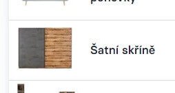 Šatní skříně