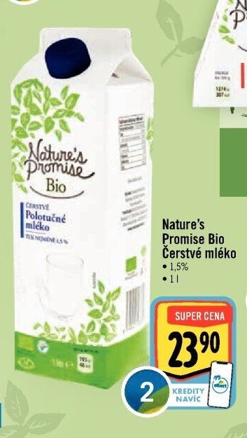 Nature's Promise Bio Čerstvé mléko