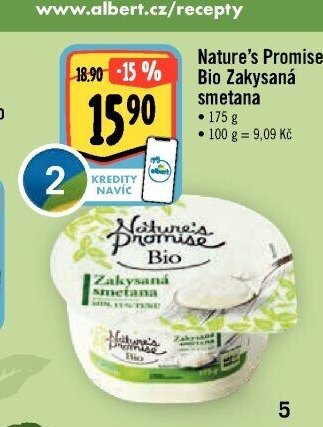 Nature's Promise Bio Zakysaná smetana