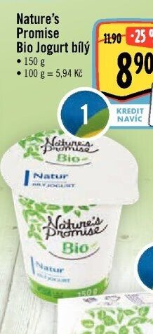 Nature's Promise Bio Jogurt bílý