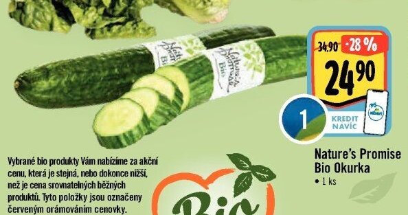 Nature's Promise Bio Okurka