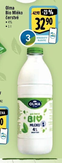 Olma Bio Mléko čerstvé
