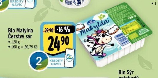 Bio Matylda Čerstvý sýr