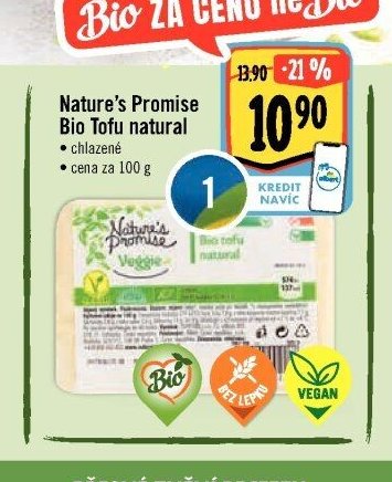 Nature's Promise Bio Tofu natural