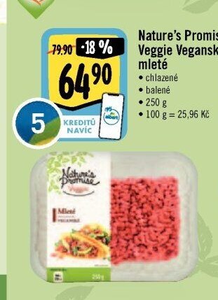 Nature's Promise Veggie Veganské mleté