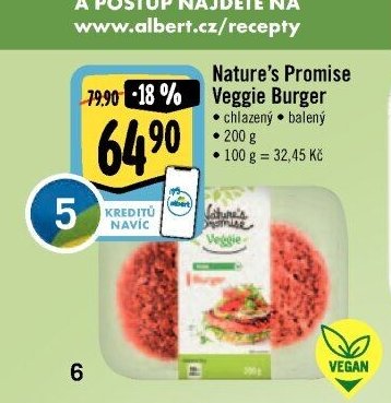 Nature's Promise Veggie Burger