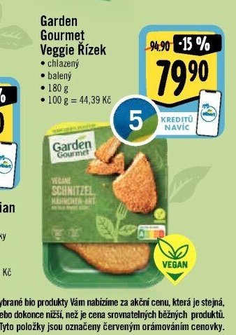 Garden Gourmet Veggie Řízek
