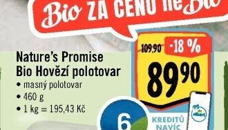 Nature's Promise Bio Hovězí polotovar