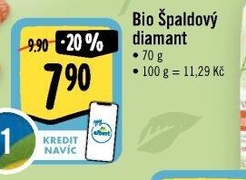 Bio Špaldový diamant
