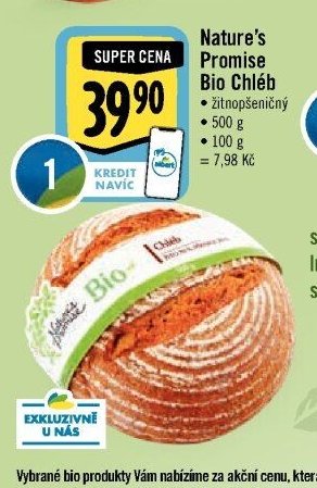 Nature's Promise Bio Chléb