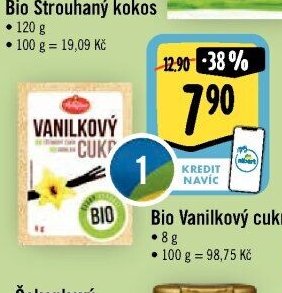 Bio Vanilkový cukr