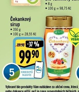 Čekankový sirup
