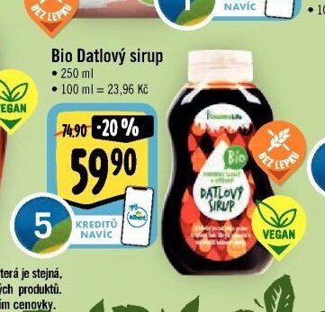 Bio Datlový sirup