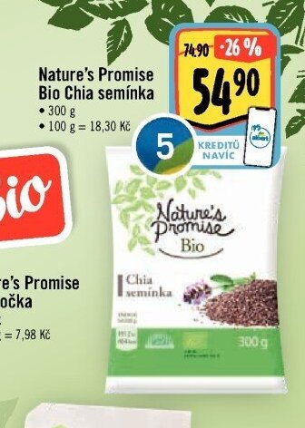 Nature's Promise Bio Chia semínka