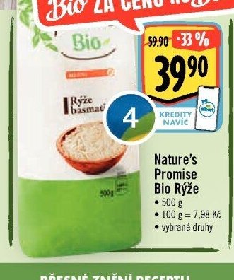 Nature's Promise Bio Rýže