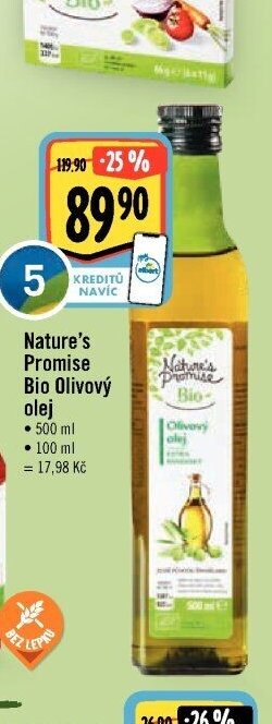 Nature's Promise Bio Olivový olej