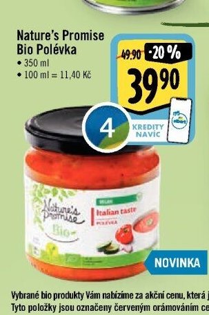 Nature's Promise Bio Polévka