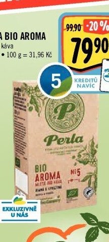 Perla Bio Aroma (mletá káva 250g)