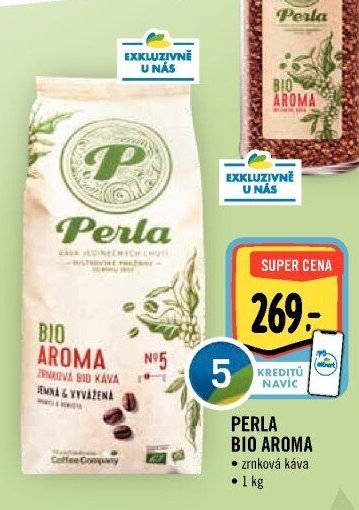 Perla Bio Aroma (zrnková káva 1kg)