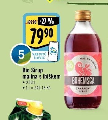 Bio Sirup malina s ibiškem