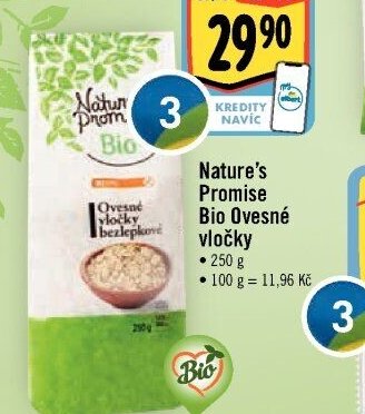 Nature's Promise Bio Ovesné vločky