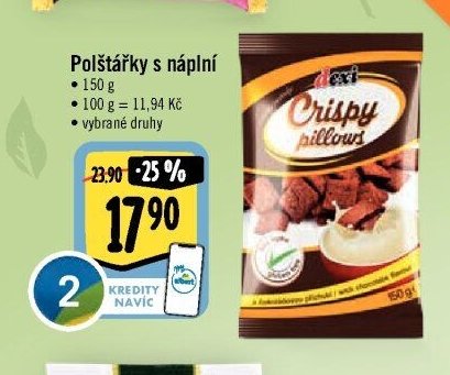 Polštářky s náplní