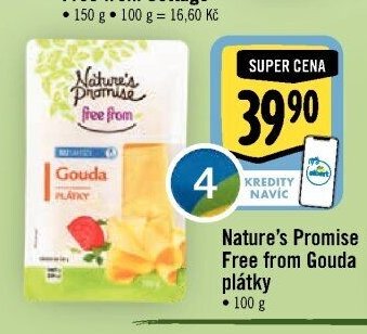 Nature's Promise Free from Gouda plátky