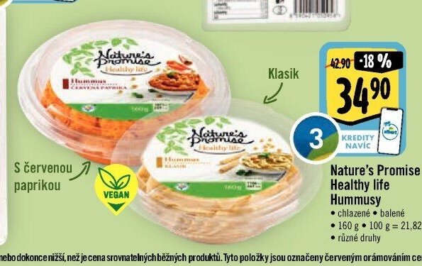 Nature's Promise Healthy life Hummusy