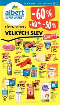 akční leták Albert 18.1.2023-24.1.2023