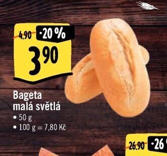 Bageta malá světlá