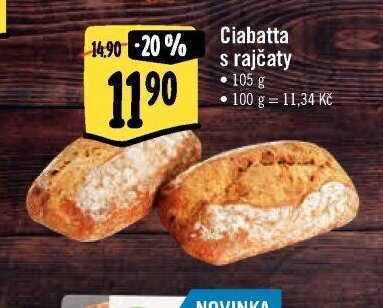 Ciabatta s rajčaty