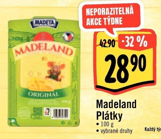 Madeland Plátky