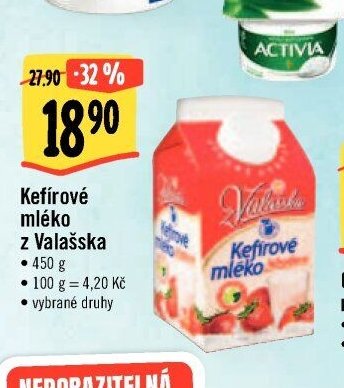 Kefírové mléko z Valašska