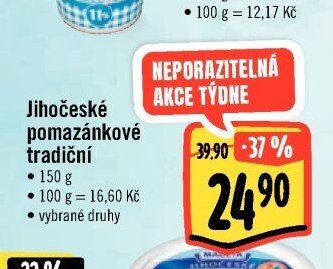 Jihočeské pomazánkové tradiční