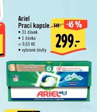 Ariel Prací kapsle