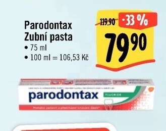 Parodontax Zubní pasta