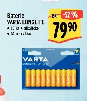 Baterie VARTA LONGLIFE