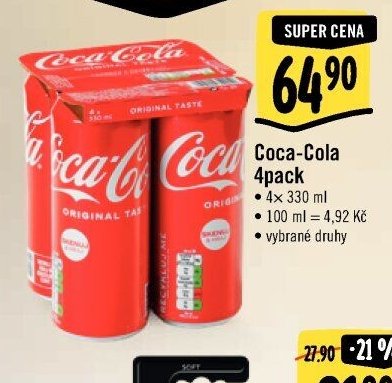 Coca-Cola 4pack