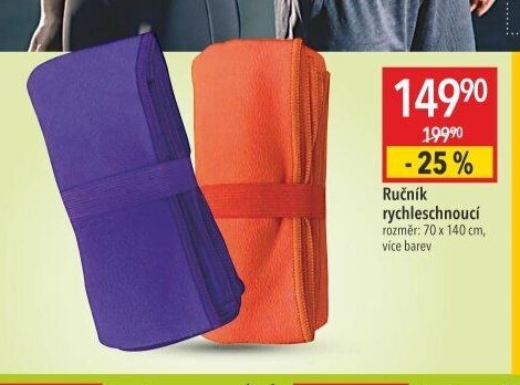 Ručník rychleschnoucí
