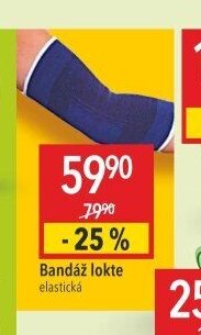 Bandáž lokte elastická