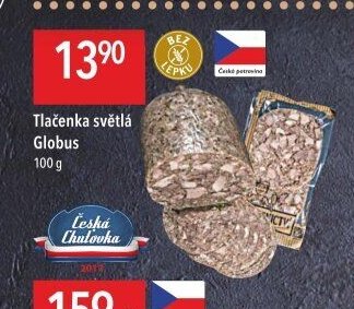 Tlačenka světlá Globus
