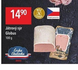Játrový sýr Globus
