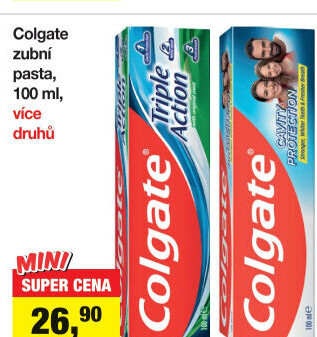 Pasty na zuby Colgate
