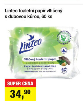 Toaletní papír vlhčený Linteo