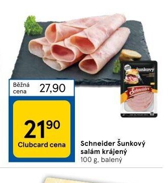 Schneider Šunkový salám krájený