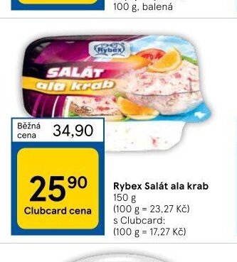 Rybex Salát ala krab