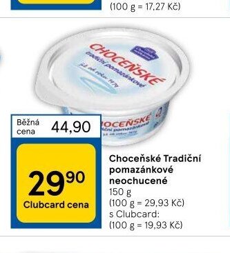 Choceňské Tradiční pomazánkové