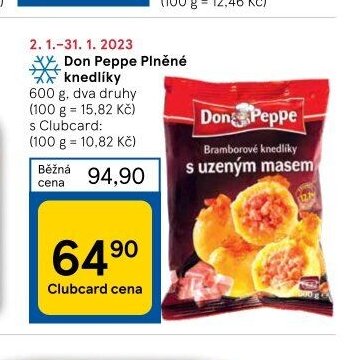 Don Peppe Plněné knedlíky