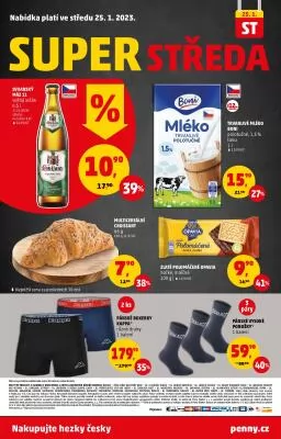 akční leták Penny Market 19.1.2023-25.1.2023